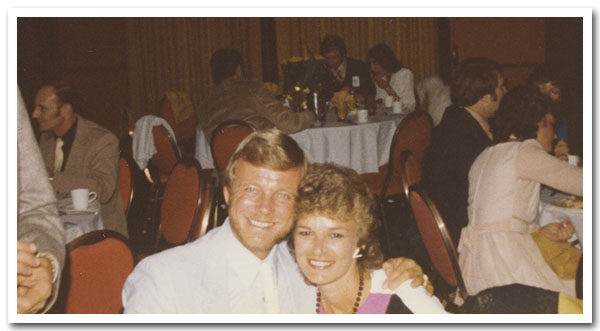 Bob Sims and Wife, the Former Nina Acompora