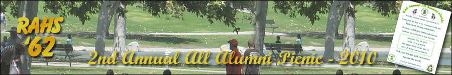 Second Annual All Alumni Picnic - 2010 banner
