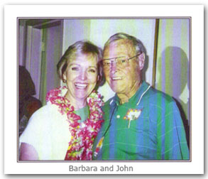 Barbara and John