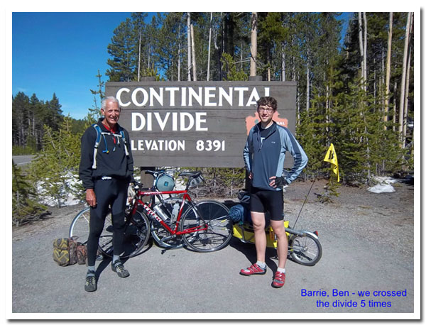 Barrie and Ben - Continental Divide