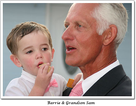 Barrie and Grandson Sam