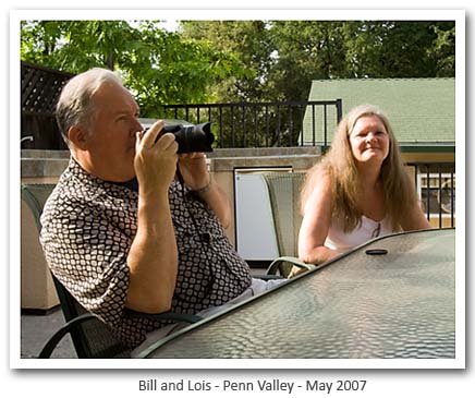 Bill and Lois - Penn Valley - May 2007