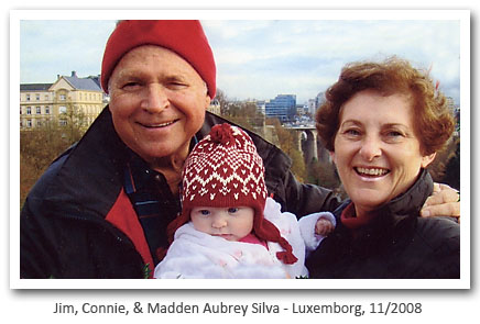 Jim, Connie, and Madden Aubrey Silva