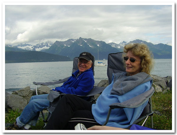 John & Kathy Camping in Seward, AK 2010