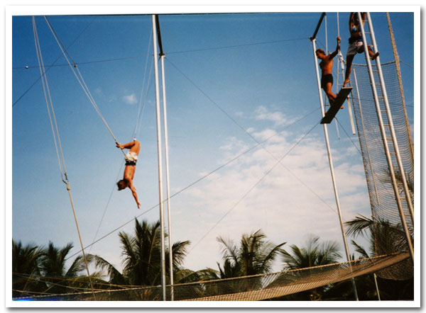 High-wire John in Punta Cana, Dominican Republic