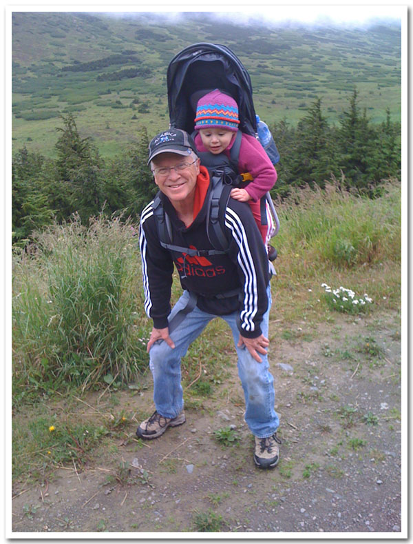 Hiking 2010 with Granddaughter Madison(2)