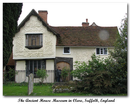 Ancient House Museum - Clare Suffolk England
