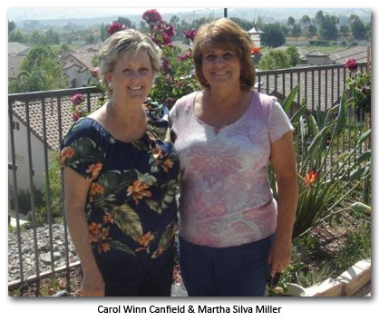 Carol Winn Canfield and Martha Miller
