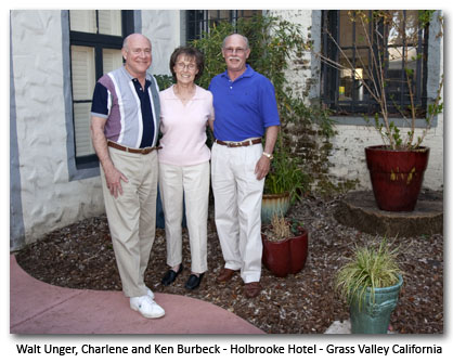 Walt Unger, Charlene and Ken Burbeck