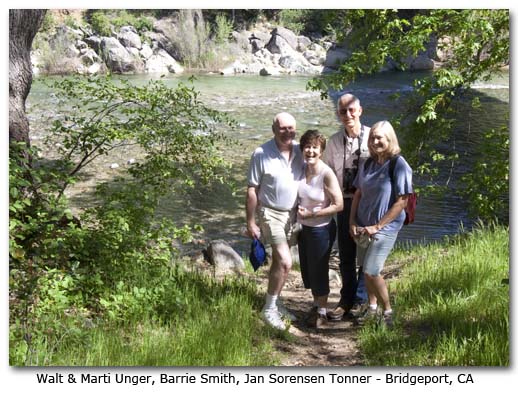 Walt and Marti Wright Unger, Barrie Smith, Jan Sorensen Tonner