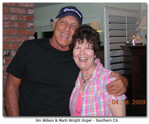 Jim Wilson and Marti Unger - Southern CA