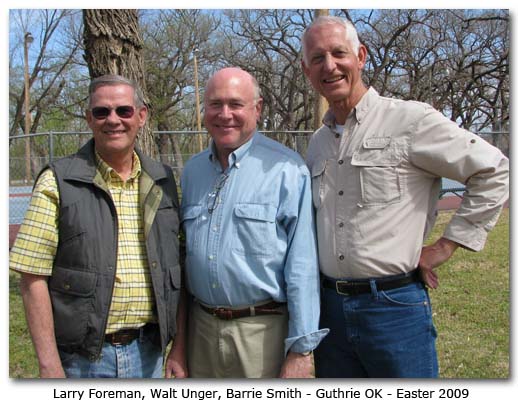 Larry Foreman, Walt Unger, and Barrie Smith - OK