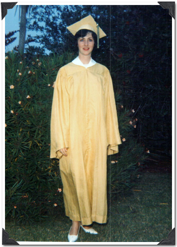 Barbara Beard - Graduation 1962