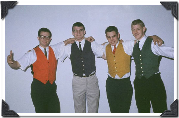 Morris Walker, Steve Martin, Doug Rowell, Rick Kendall - 1962