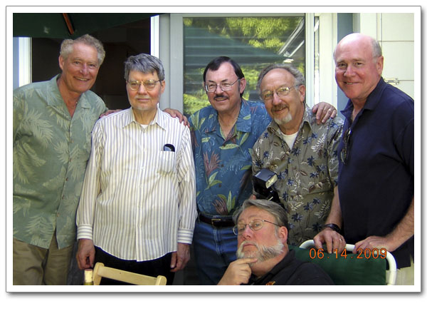 Gene Tenczar, Bob Iding, Chuck Sonntag, Rich Ehrlich, Walt Unger, and Ernie Fretter