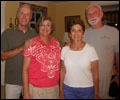Richard and Candice Haden and Mary Ellen and Jim Teeter
