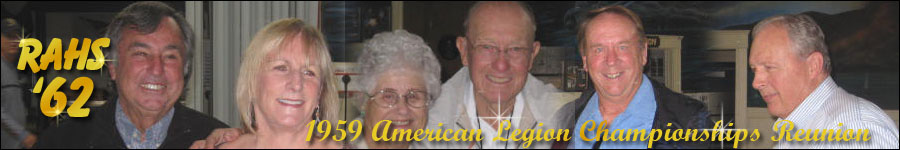 Banner - 1959 American Legion Champions Reunion 