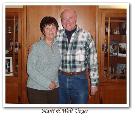 Classmates Marti and Walt Unger