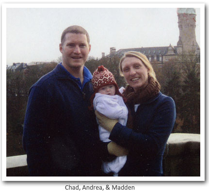 Chad, Andrea, and Madden