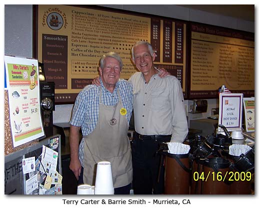 Terry Carter and Barrie Smith - Murrieta, CA