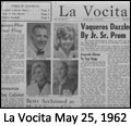 La Vocita May 25, 1962