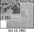 Oct 13, 1961 (portions missing)