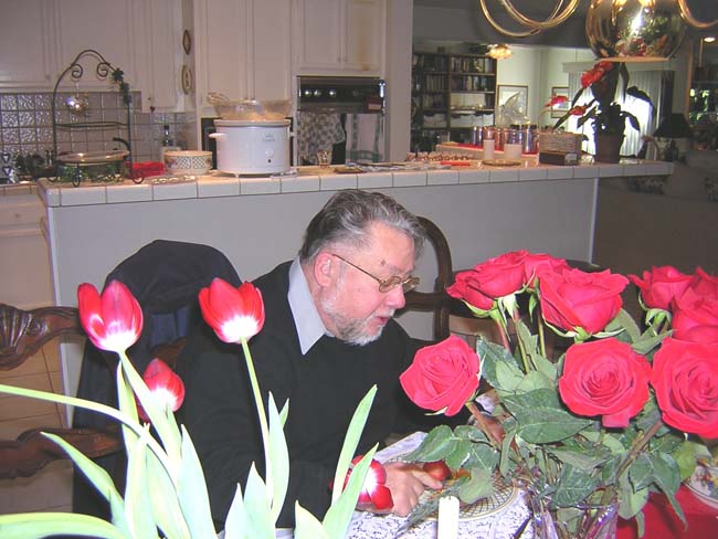 Ernie Fretter Stops to Smell the Roses (& Eat)