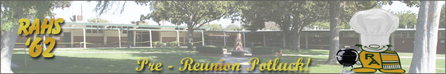 Banner - Pre Reunion Potluck