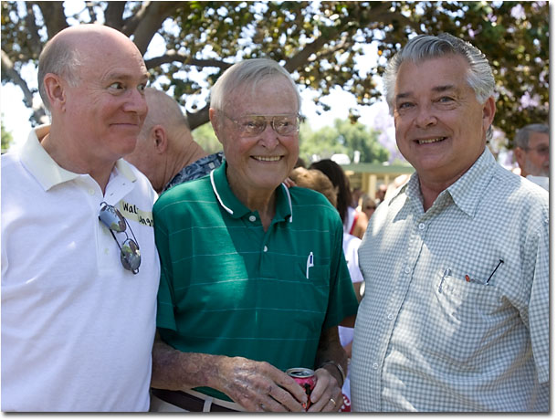 Walt Unger, John Callard (One of Rancho Alumni's Favorite Teachers), & Jack Hermann (Class of ’60)