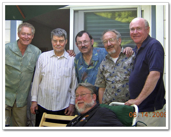 Gene Tenczar, Bob Iding, Chuck Sonntag, Rich Ehrlich, Walt Unger and Ernie Fretter