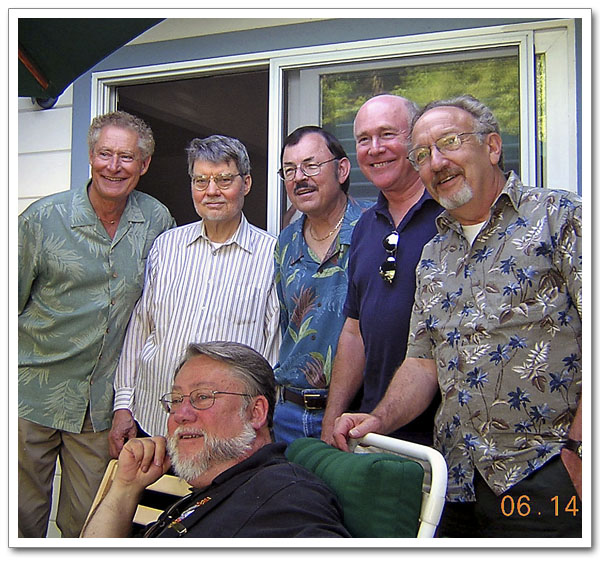 Gene Tenczar, Bob Iding, Chuck Sonntag, Walt Unger, Rich Ehrlich, and Ernie Fretter