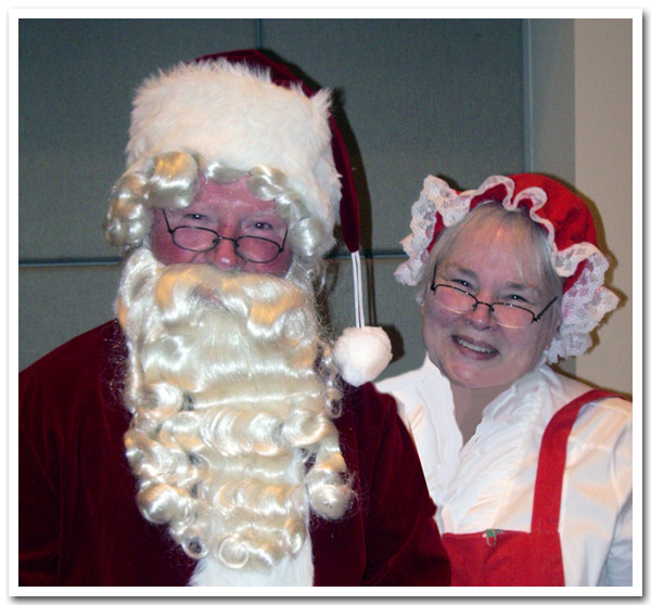 Santa and Ms. Santa - Bob Barry and Janet Buell