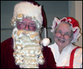 Santa and Mrs. Santa - Bob Barry, Janet Buell - Parkinson Foundation